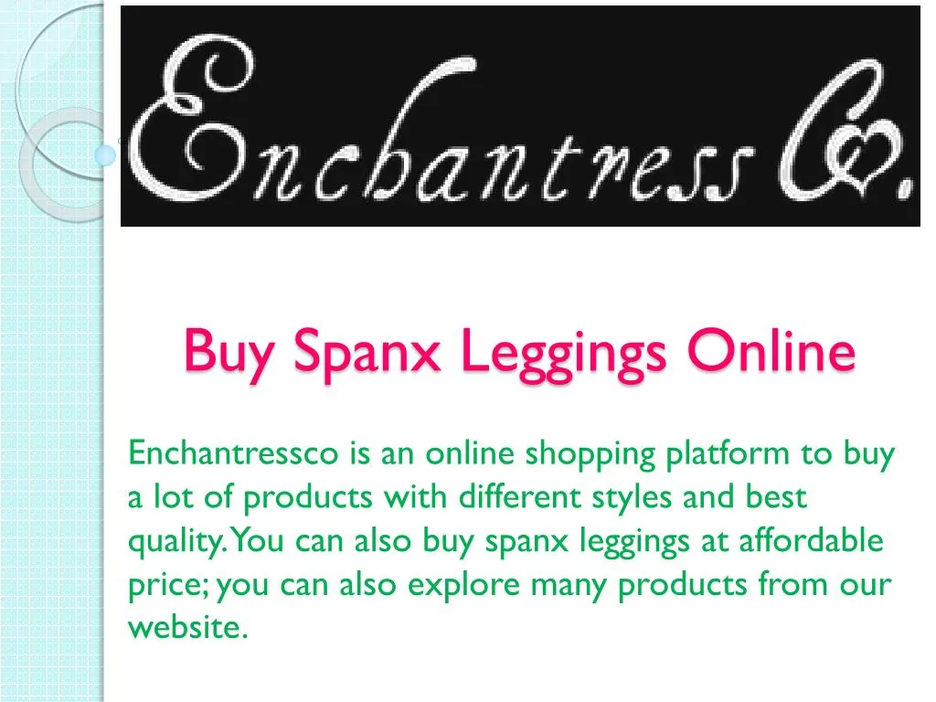 buy spanx leggings online n.
