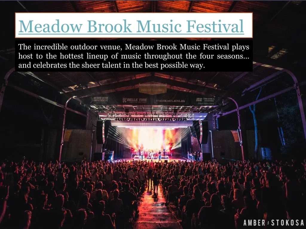 PPT Meadow Brook Music Festival PowerPoint Presentation, free
