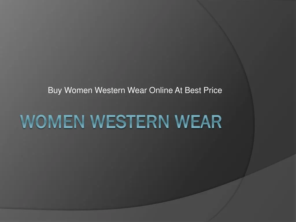 buy women western wear online at best price n.