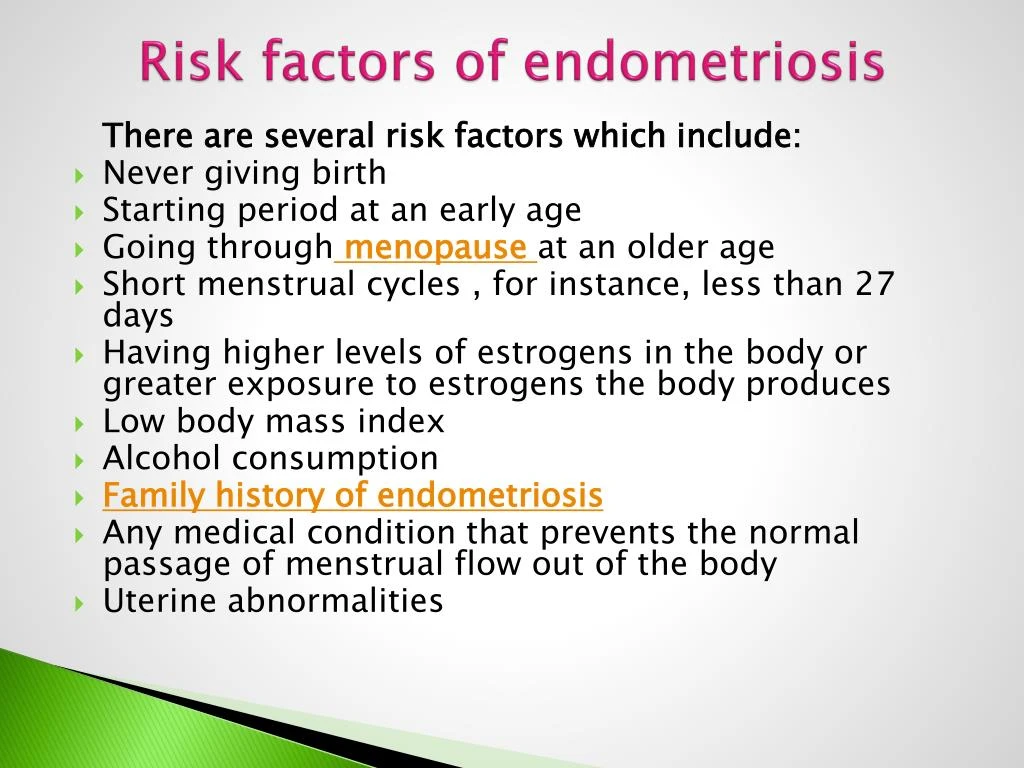 PPT - Endometriosis : Overview, Sign, Symptoms, Causes Diagnosis And ...