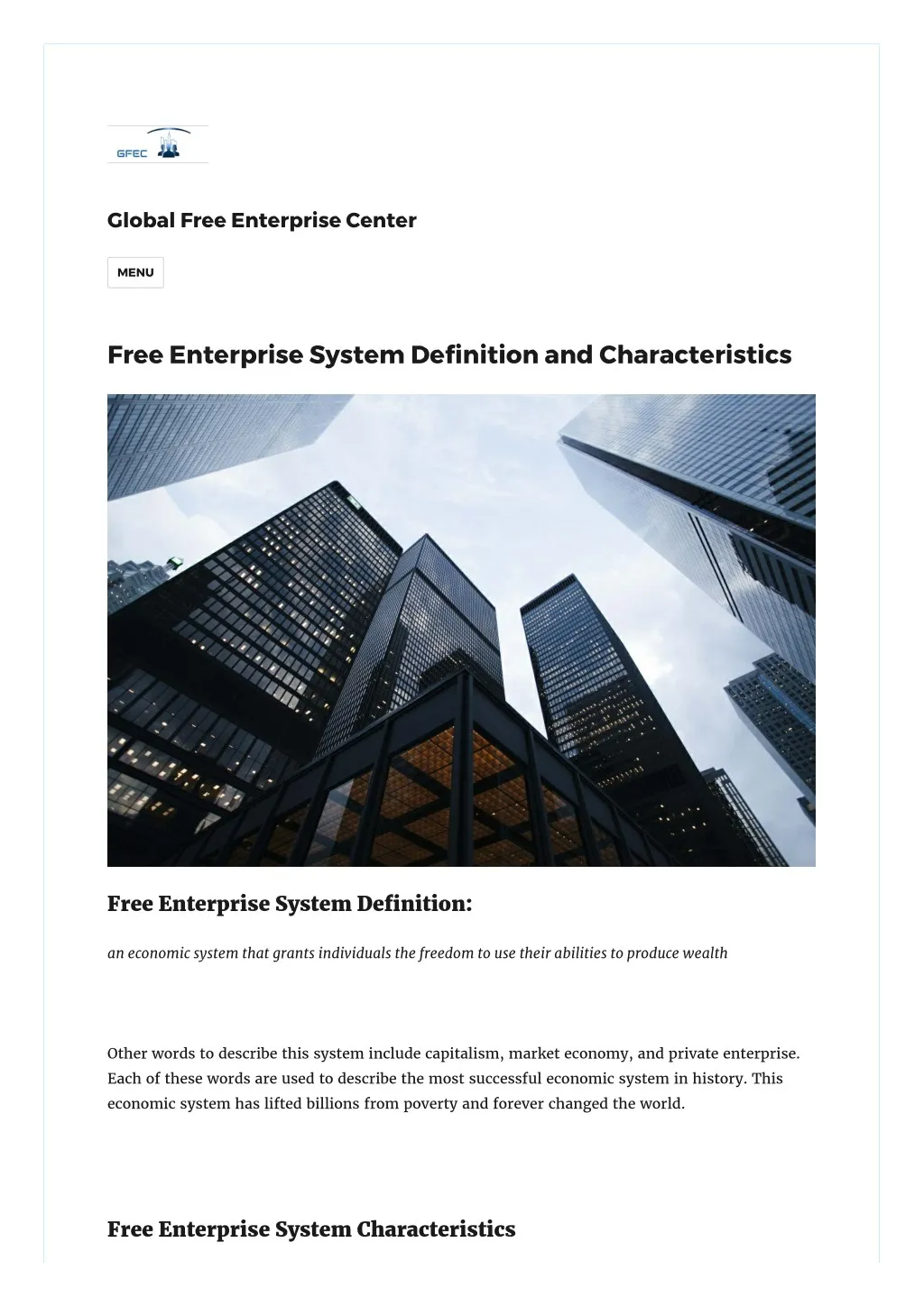 ppt-free-enterprise-system-definition-and-characteristics-powerpoint