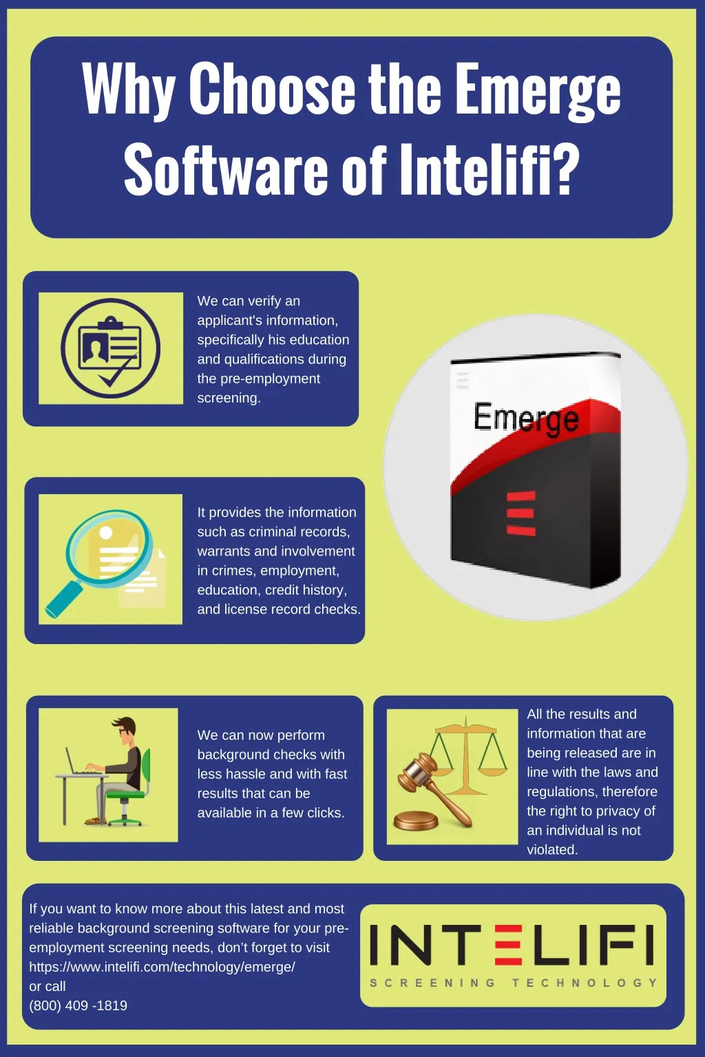 why choose the emerge software of intelifi n.