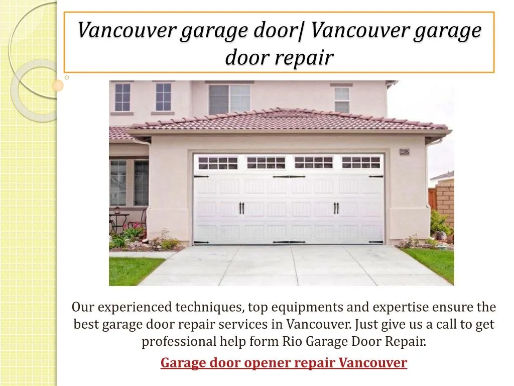 vancouver garage door vancouver garage door repair n.
