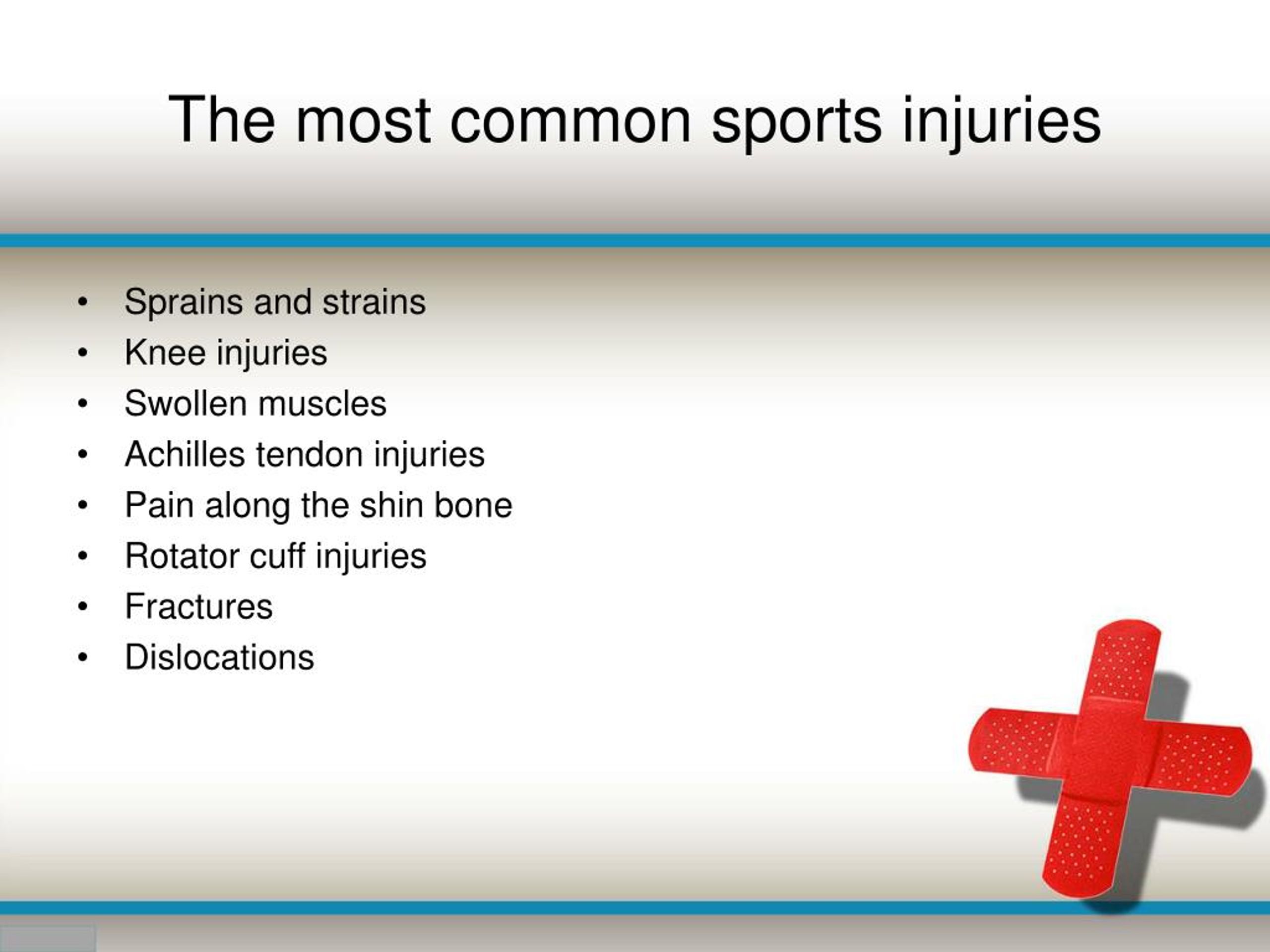 sports injuries essay