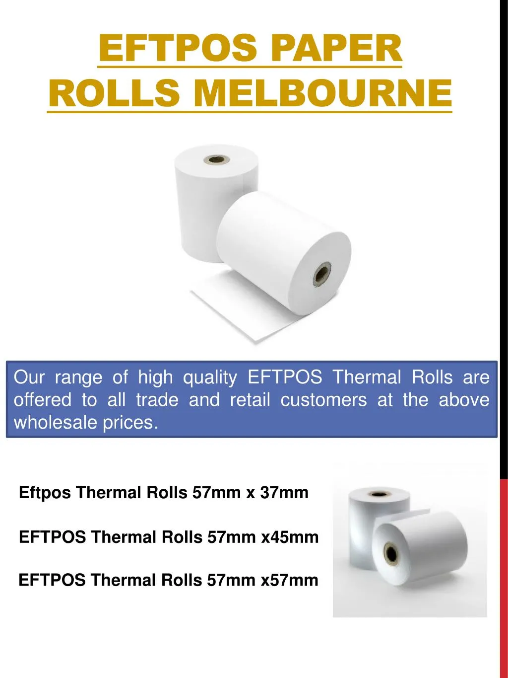 pos printer ribbon