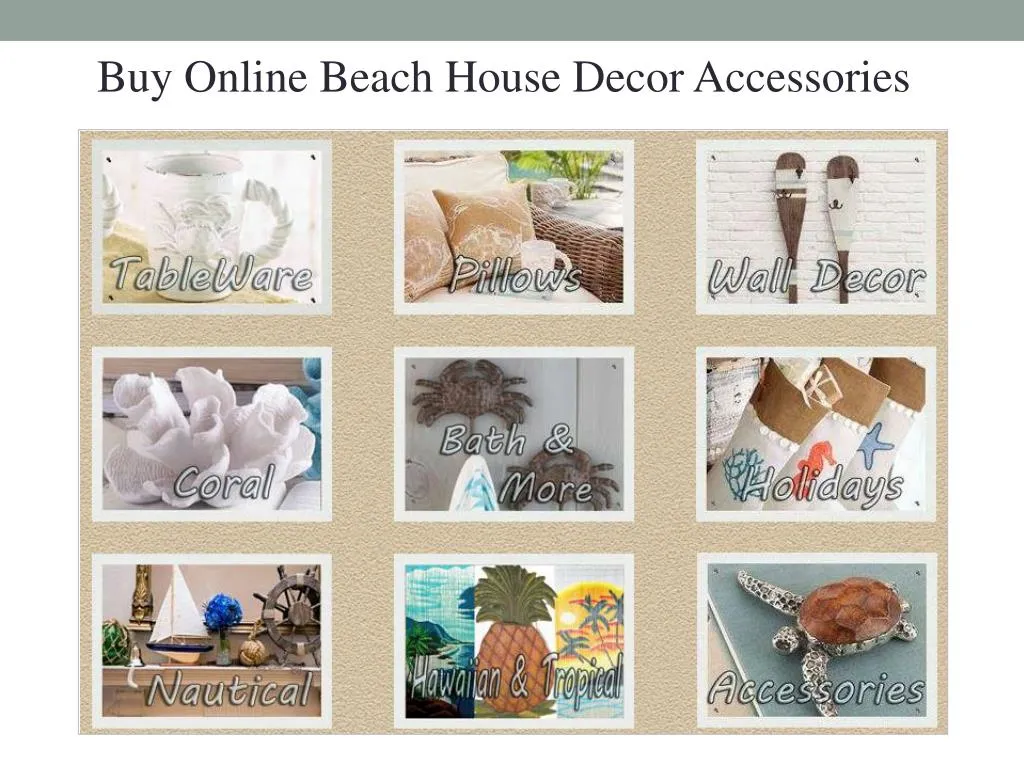 buy online beach house decor accessories n.