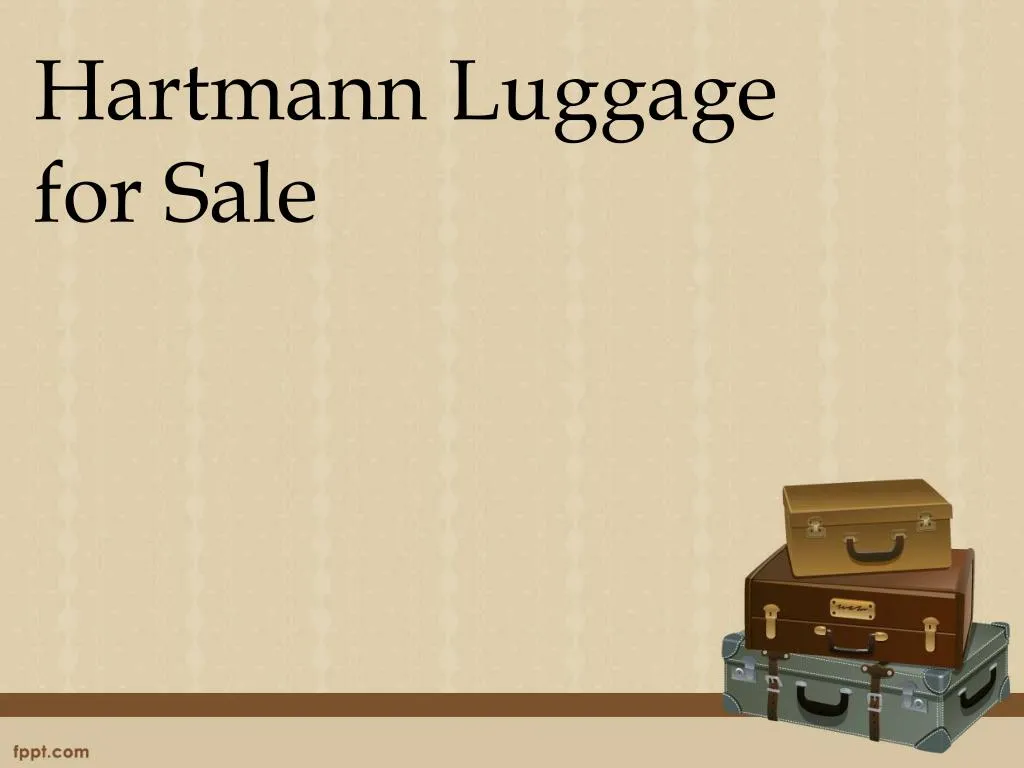 hartmann luggage for sale n.