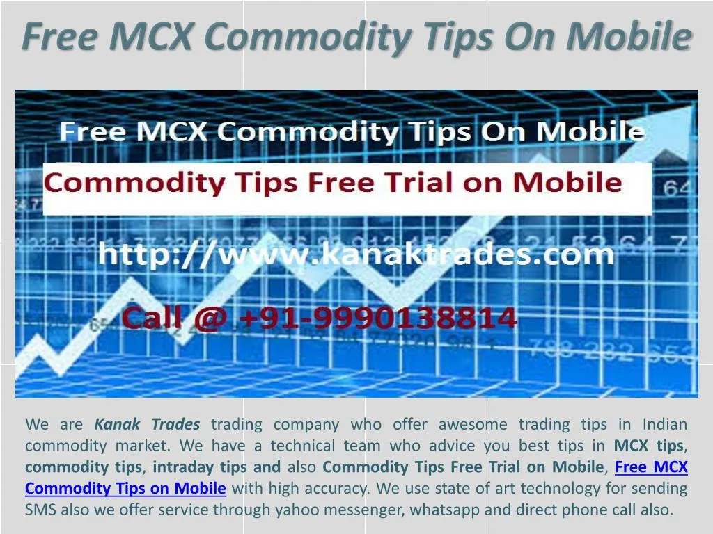 free mcx commodity tips on mobile n.
