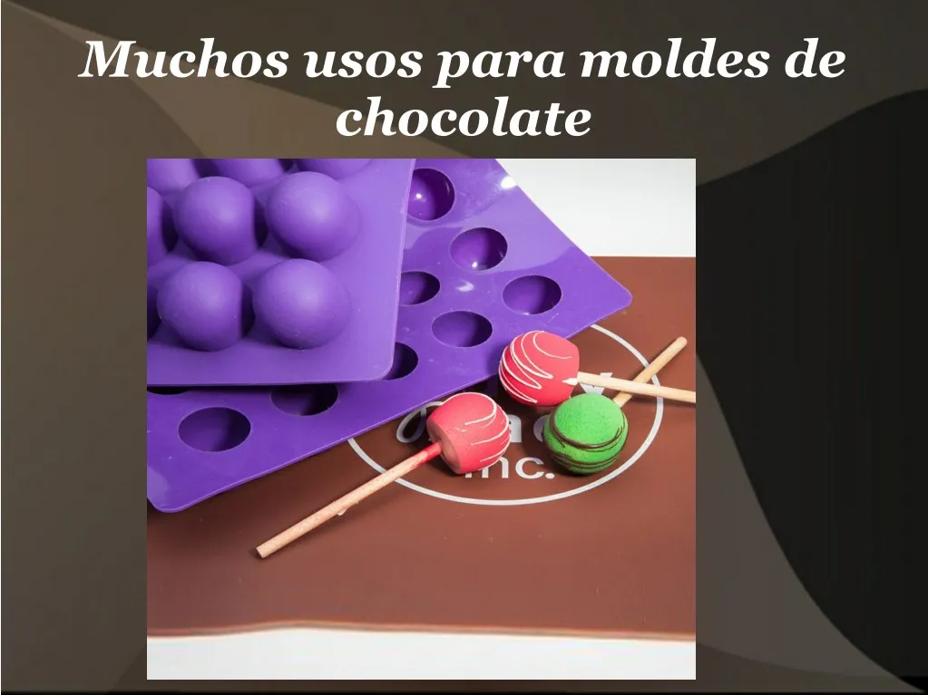 muchos usos para moldes de chocolate n.