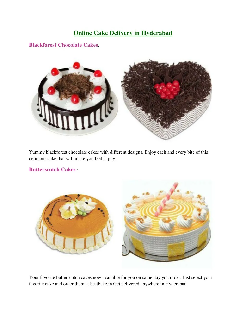 online cake delivery in hyderabad n.