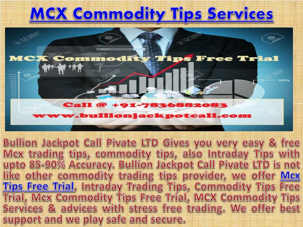 mcx commodity tips services n.