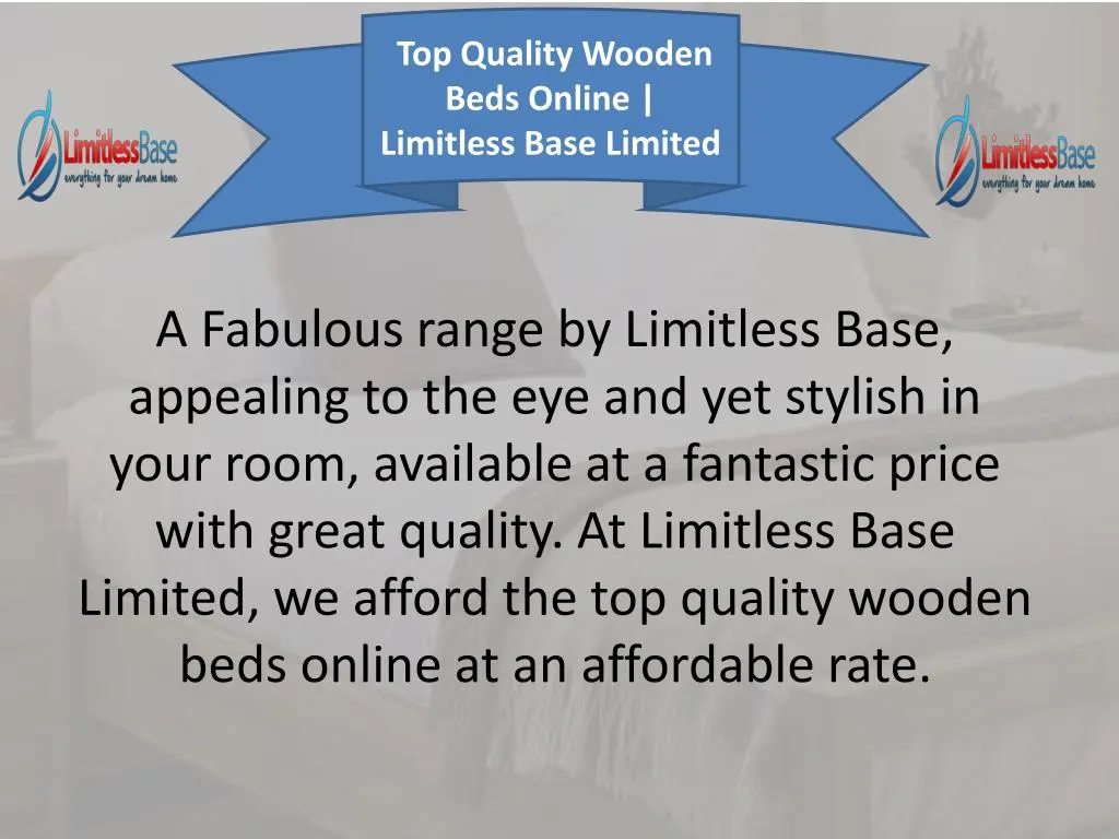 top quality wooden beds online limitless base n.