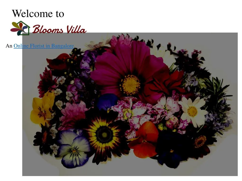 PPT Florist in Bangalore Midnight Flower Delivery in Bangalore