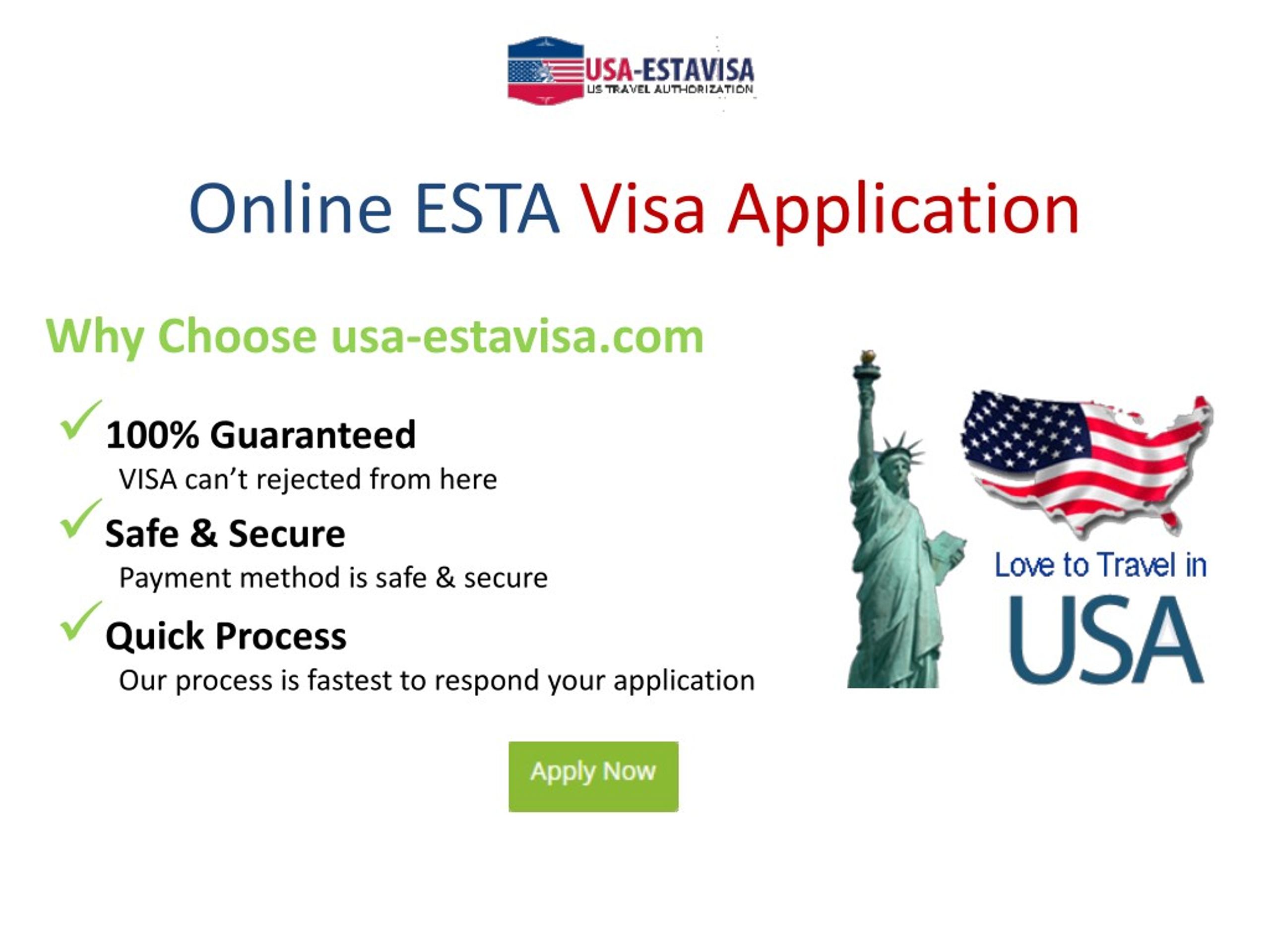 PPT ESTA Visa Application Online From USA ESTAVISA COM PowerPoint Presentation ID 7639849