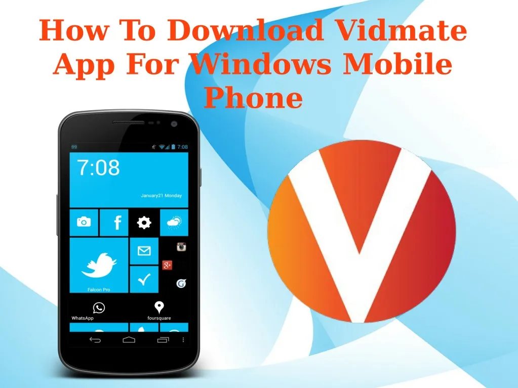 open vidmate app in my phone
