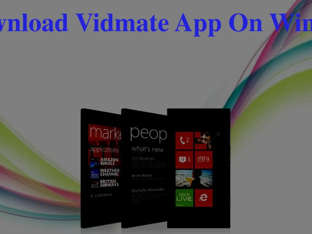 vidmate app phone