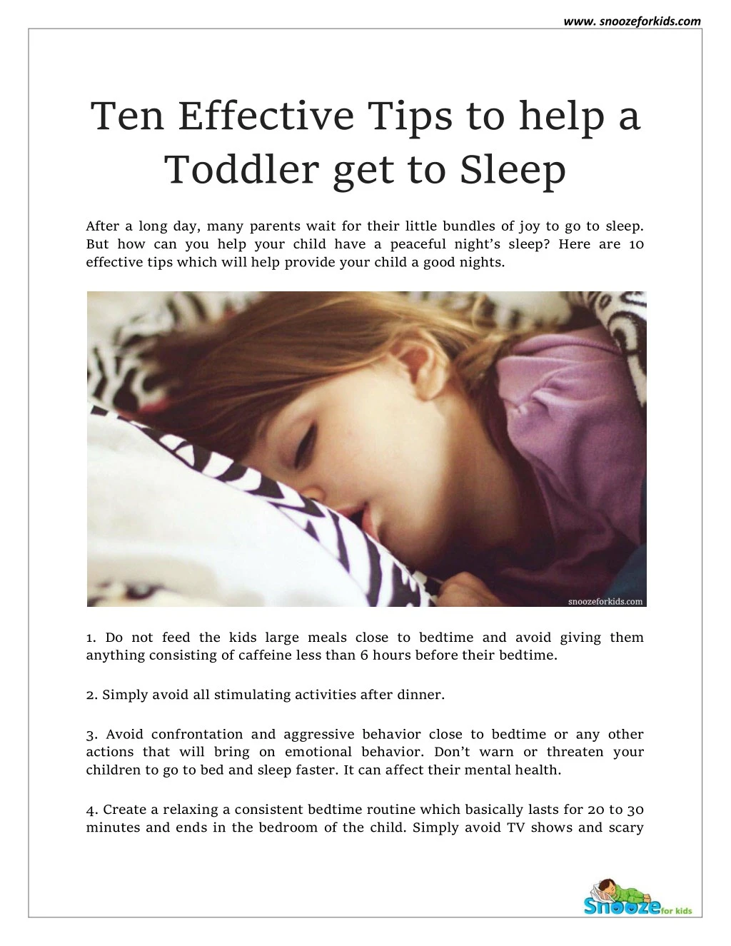 Ppt How To Make Toddler Sleep Fast Snooze For Kids Point Ppt How To Make Toddler Sleep Fast Snooze For Kids Point