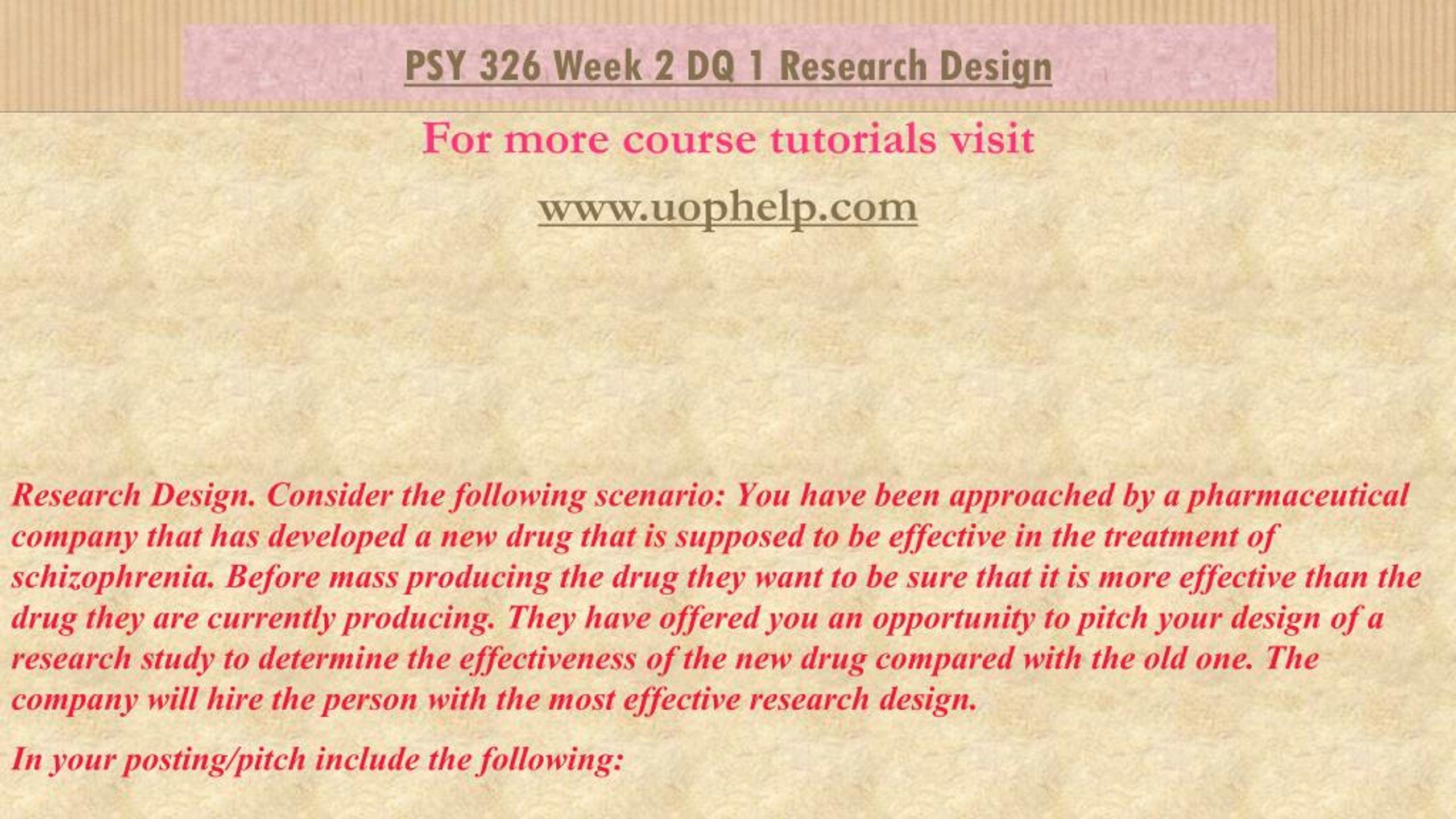 PPT - PSY 326 Help A Guide To Career/uophelp.com PowerPoint ...