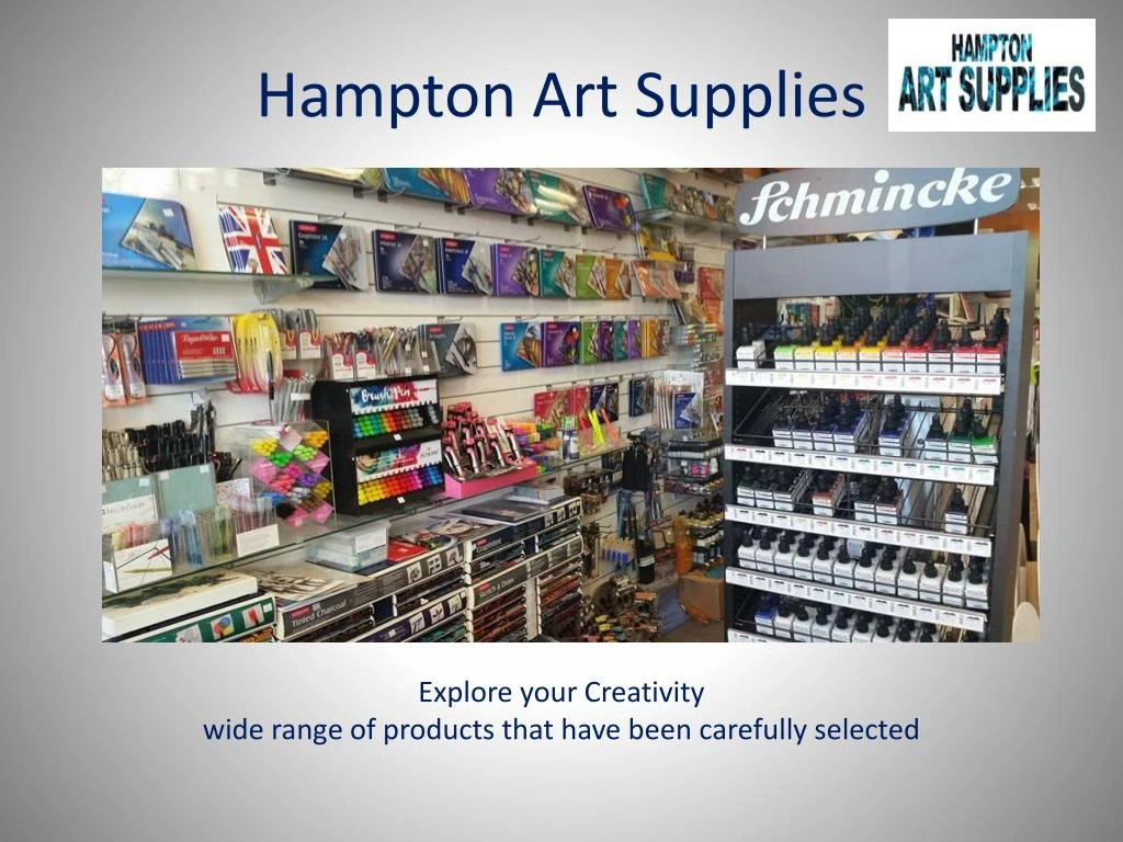 PPT Oil Paint Hampton Art Supplies PowerPoint Presentation, free download ID7642154
