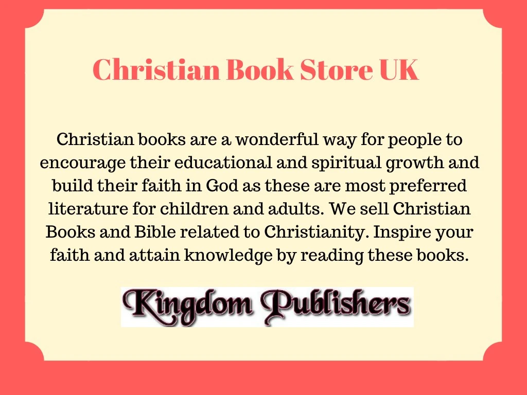 christian book store uk n.
