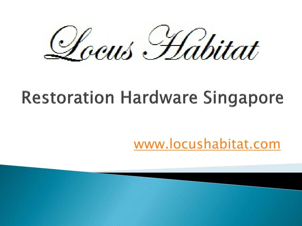 restoration hardware singapore n.