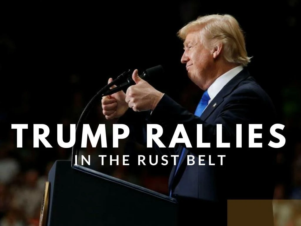 trump rallies in the rust belt n.