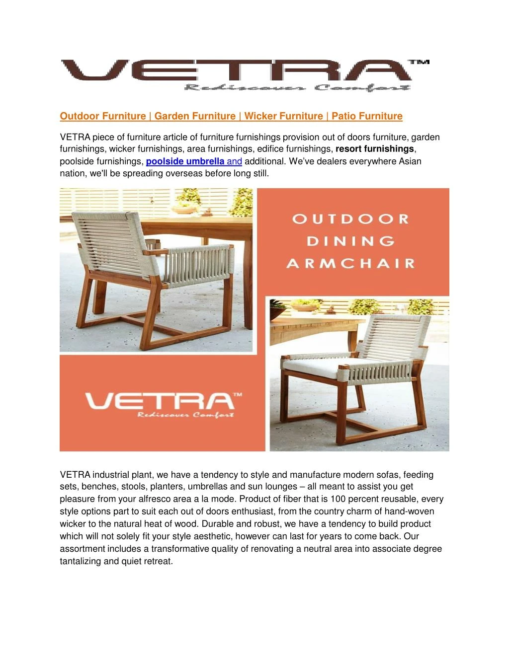 Ppt Outdoor Furniture Garden Furniture Wicker Furniture