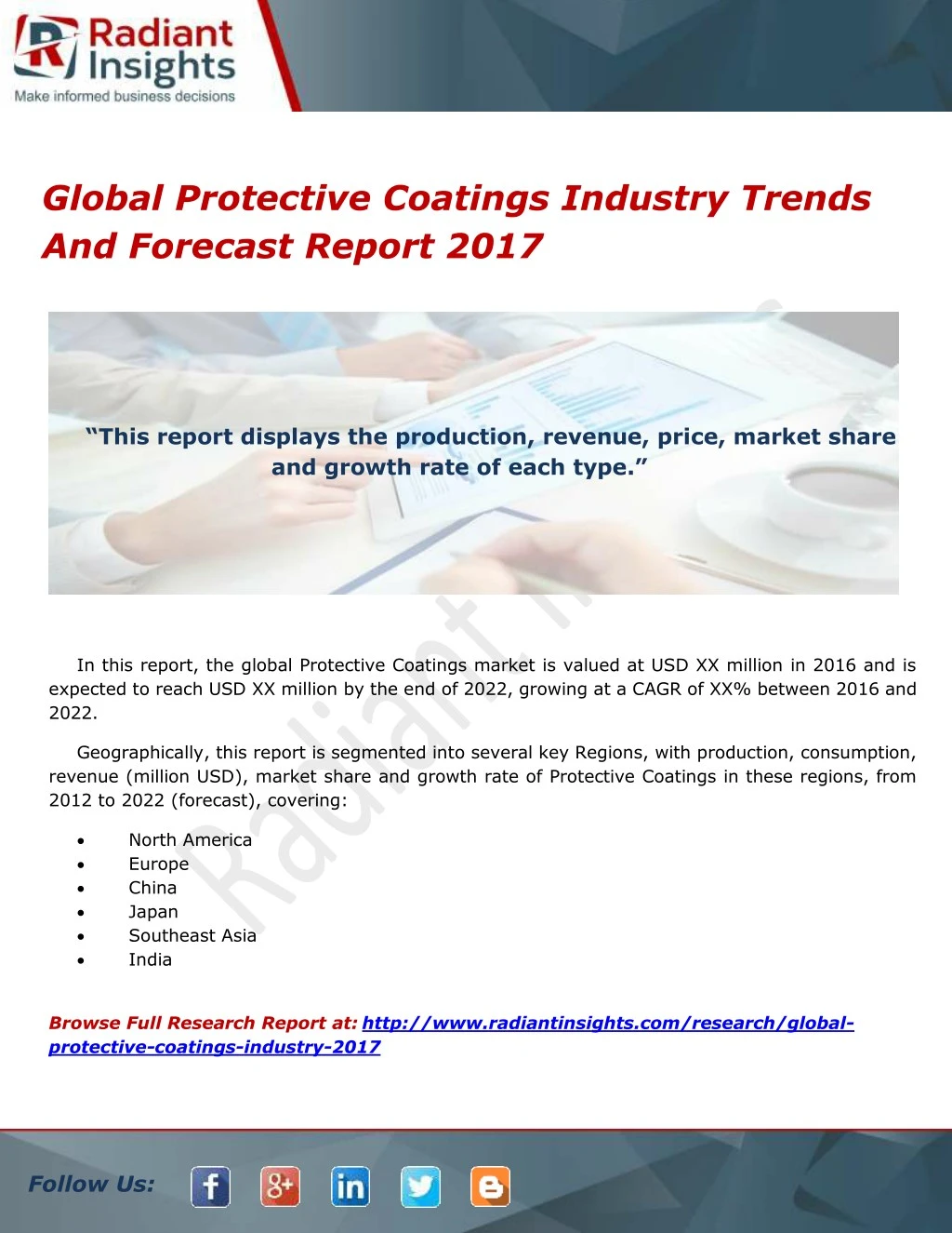 PPT Global Protective Coatings Industry Trends And Forecast Report