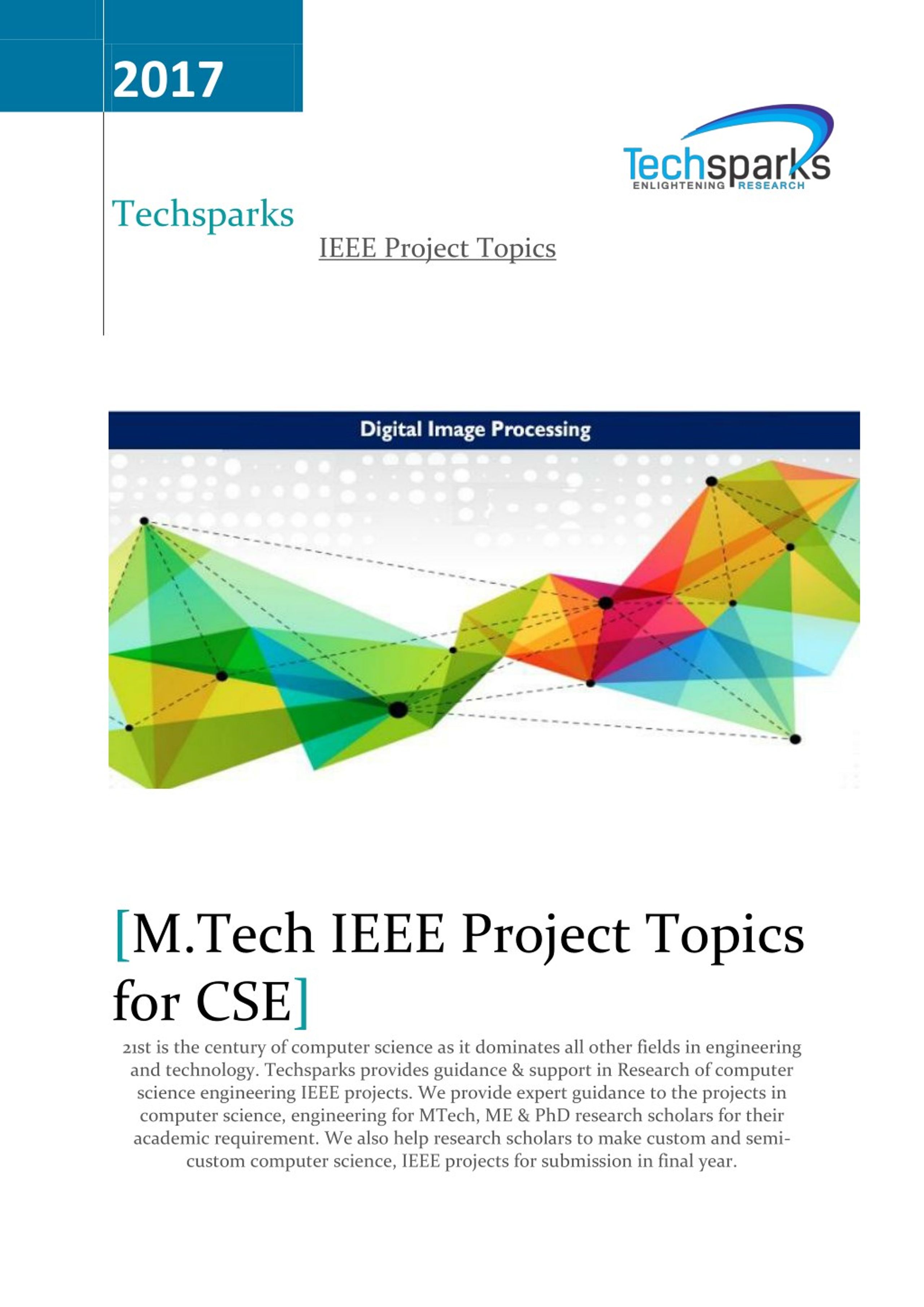 latest ieee paper presentation topics for cse