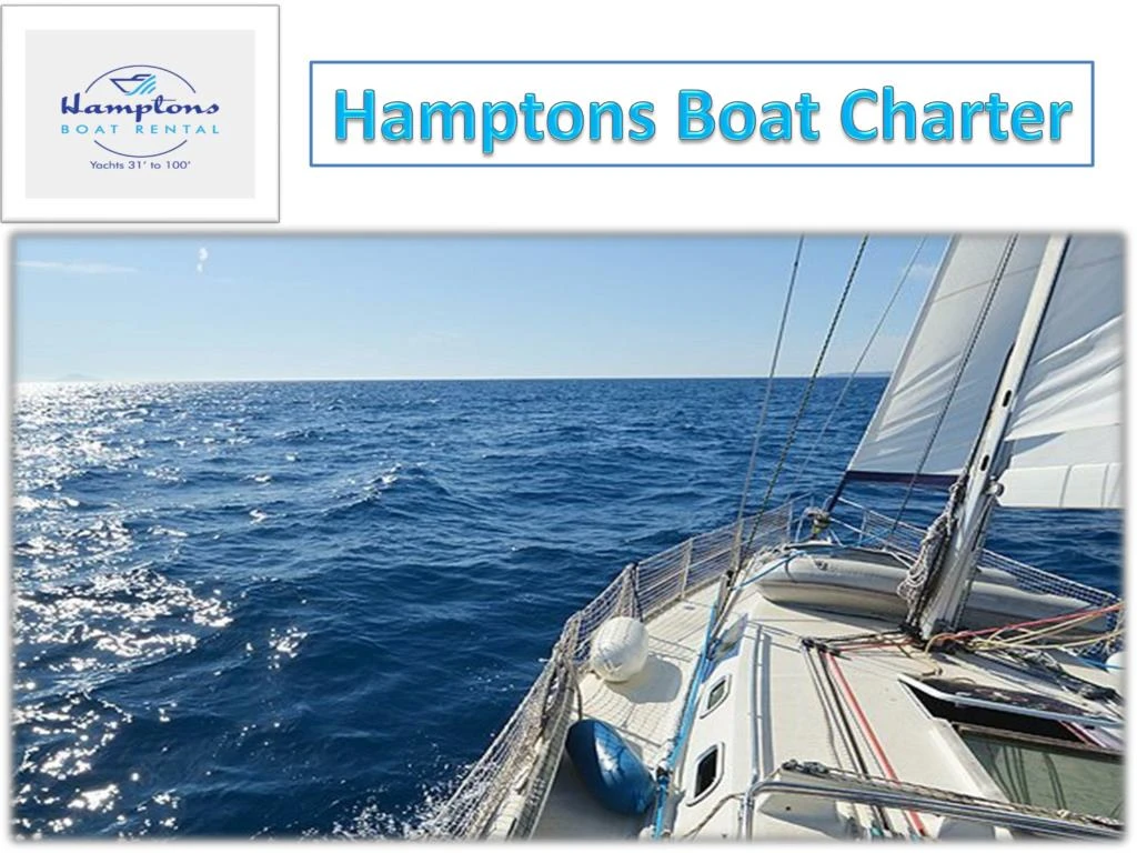 hamptons boat charter n.