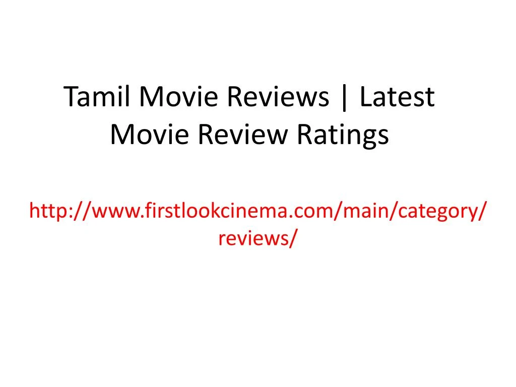 tamil movie reviews latest movie review ratings n.
