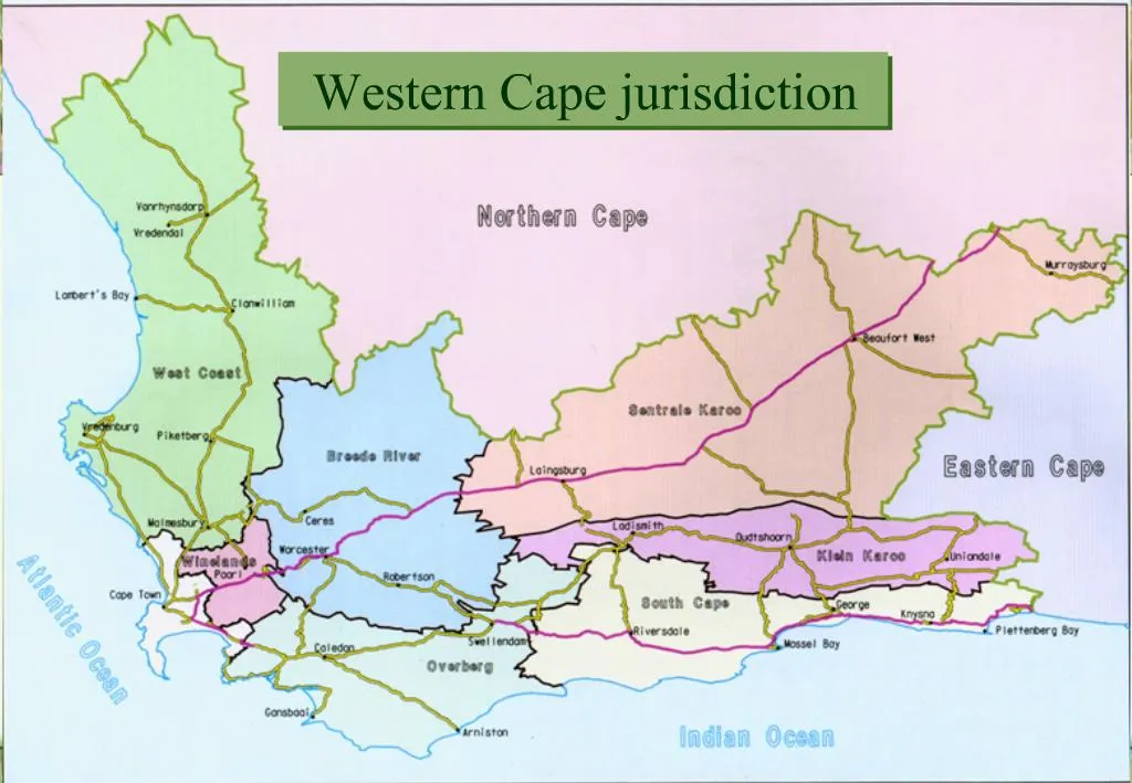 PPT - Western Cape jurisdiction PowerPoint Presentation, free download ...