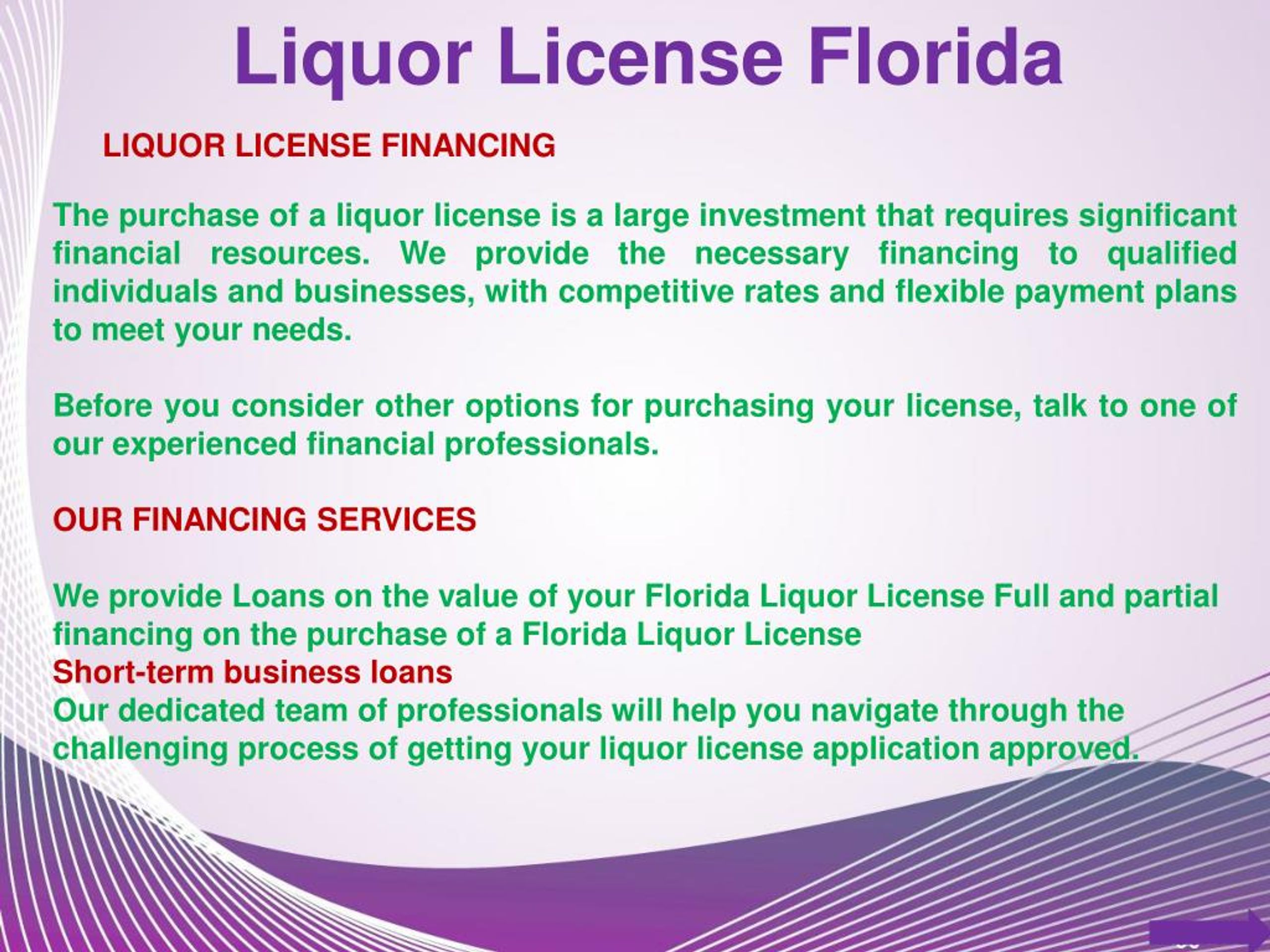PPT Liquor License Florida PowerPoint Presentation, free download