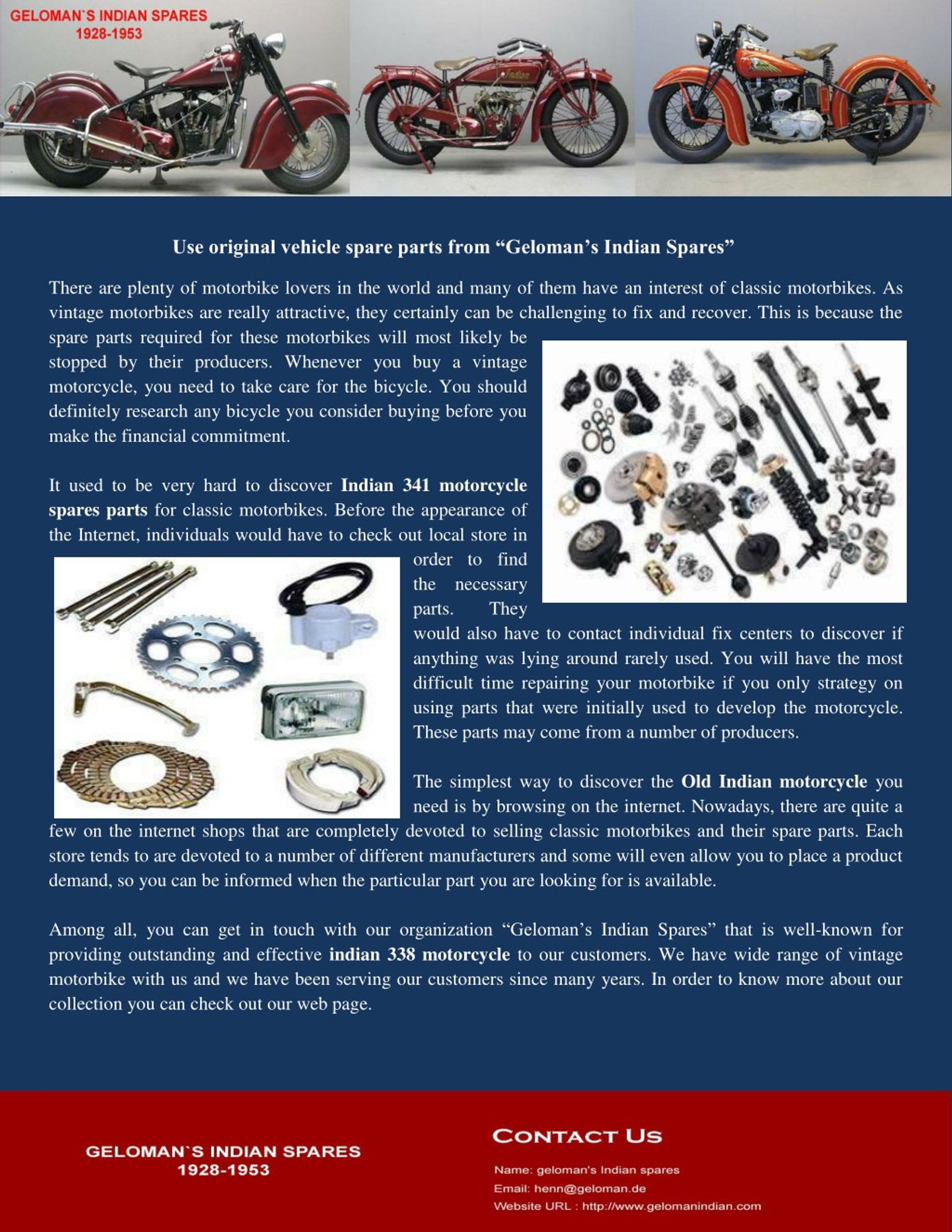 motorcycle spare parts online