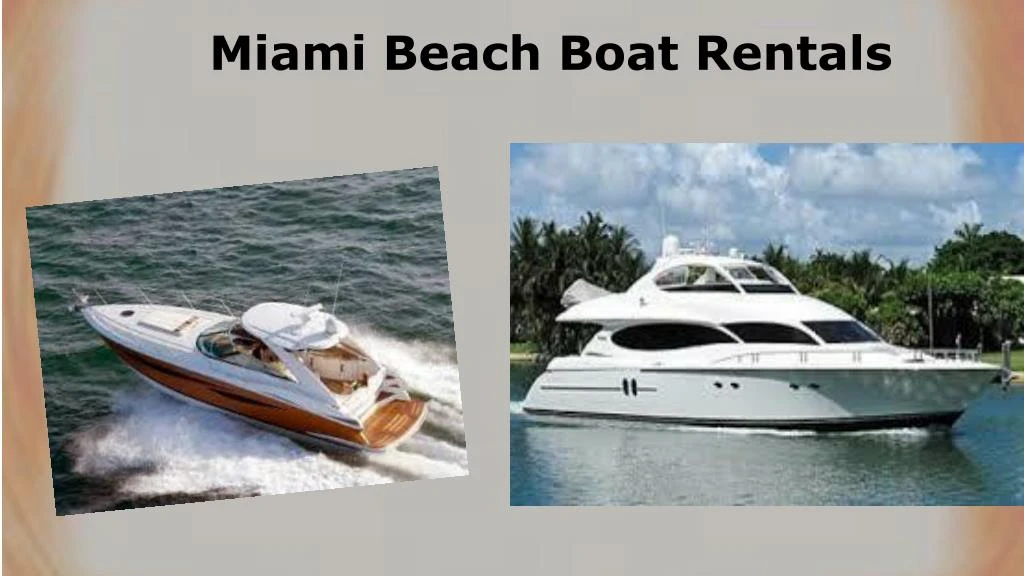 miami beach boat rentals n.