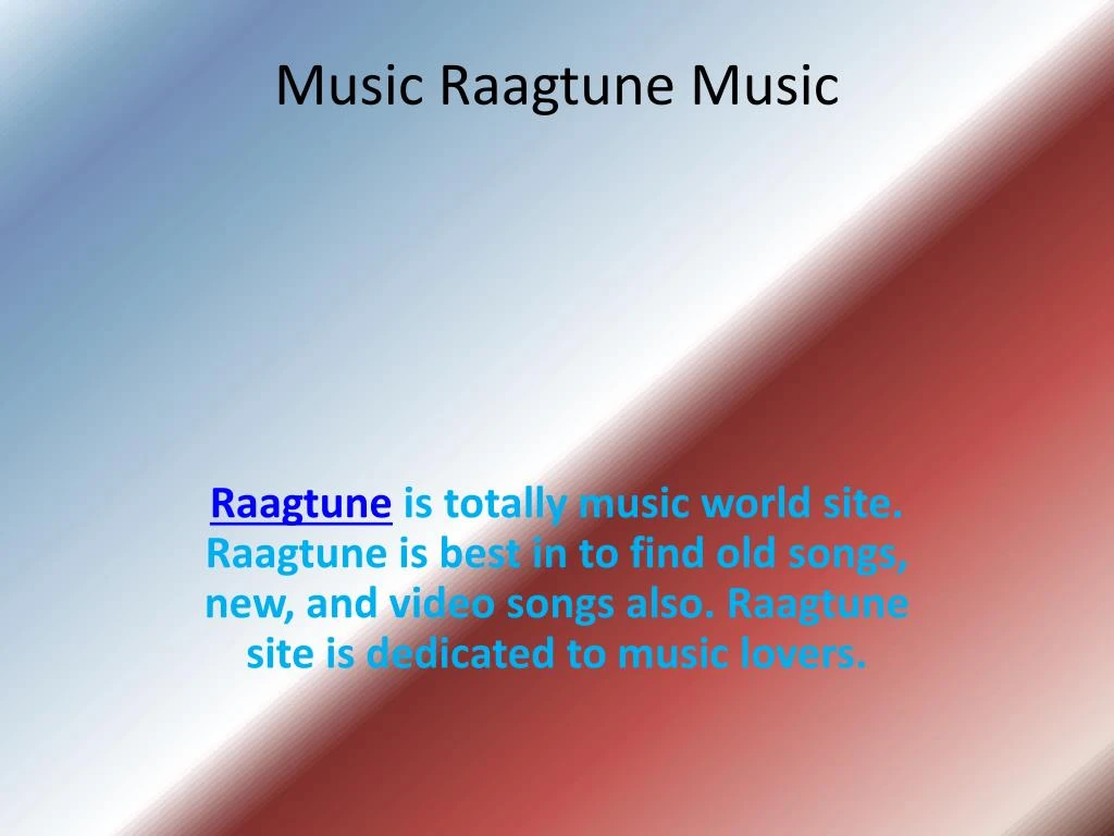 music raagtune music n.