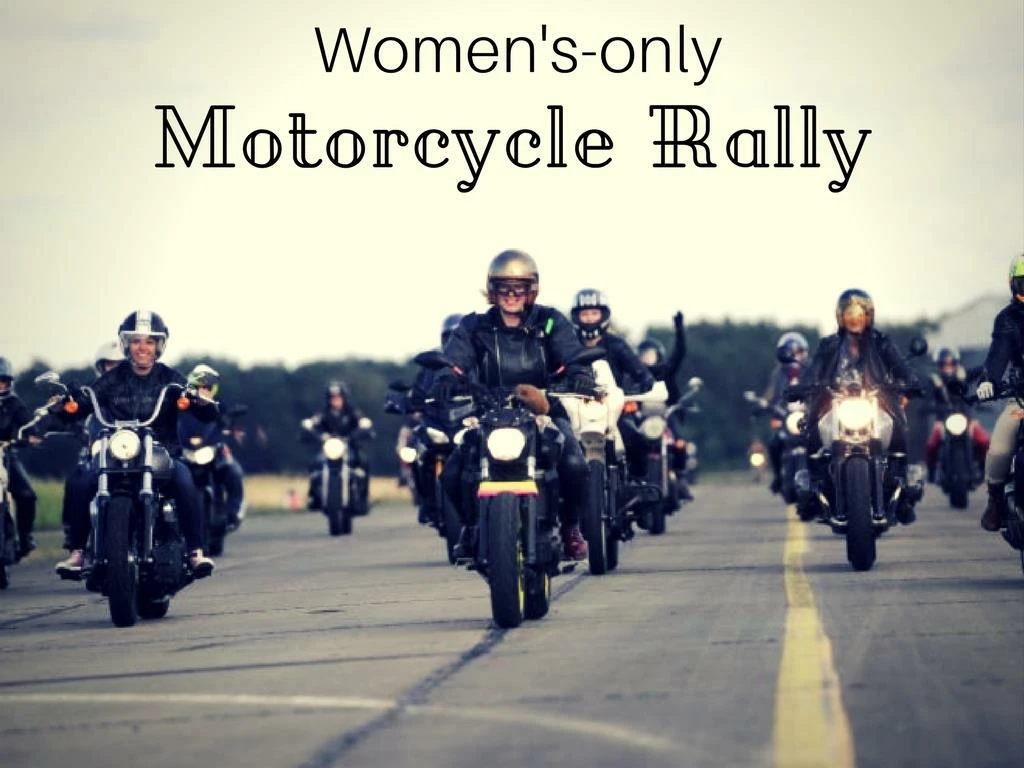 women s only motorcycle rally n.
