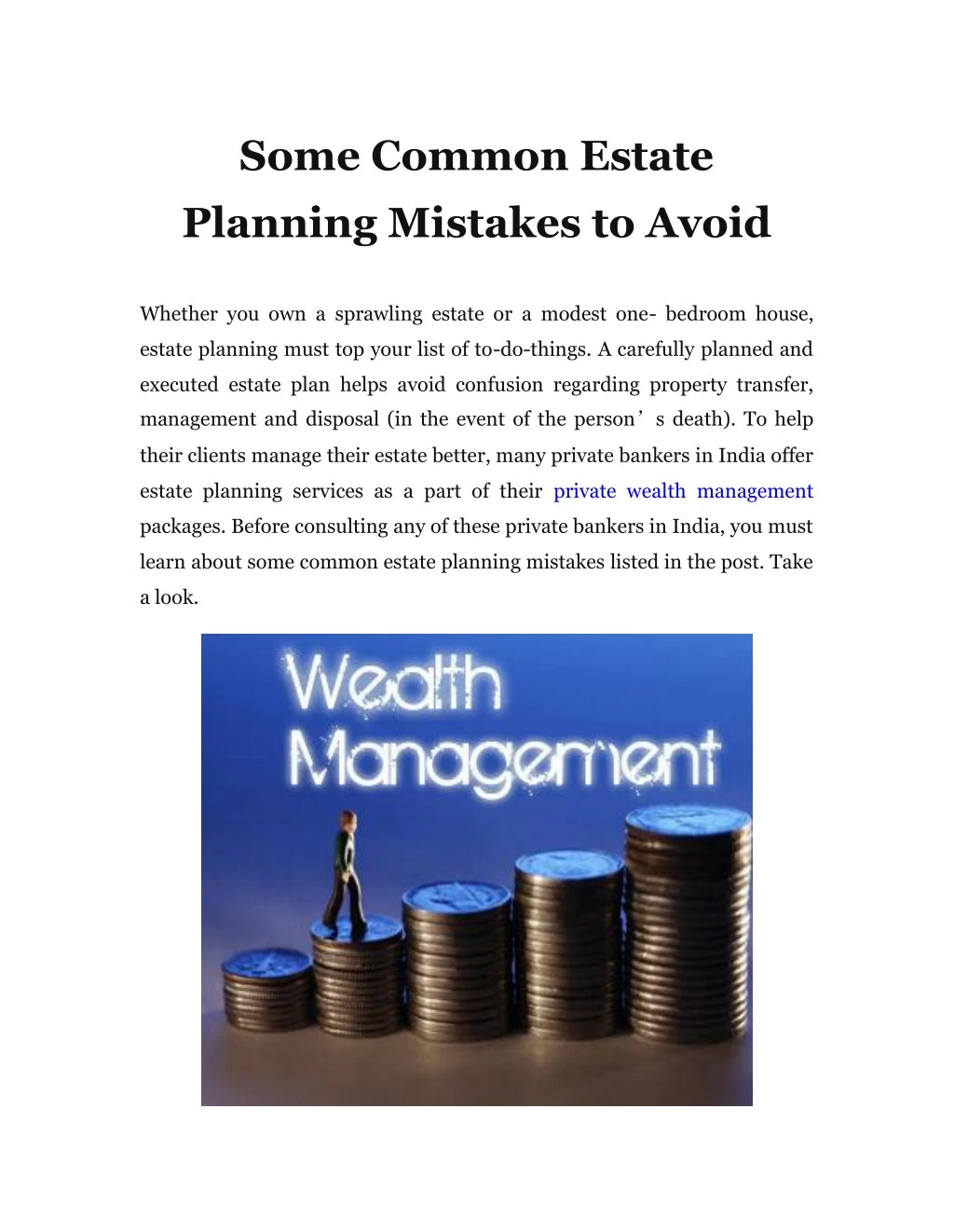 PPT - Some Common Estate Planning Mistakes To Avoid PowerPoint ...