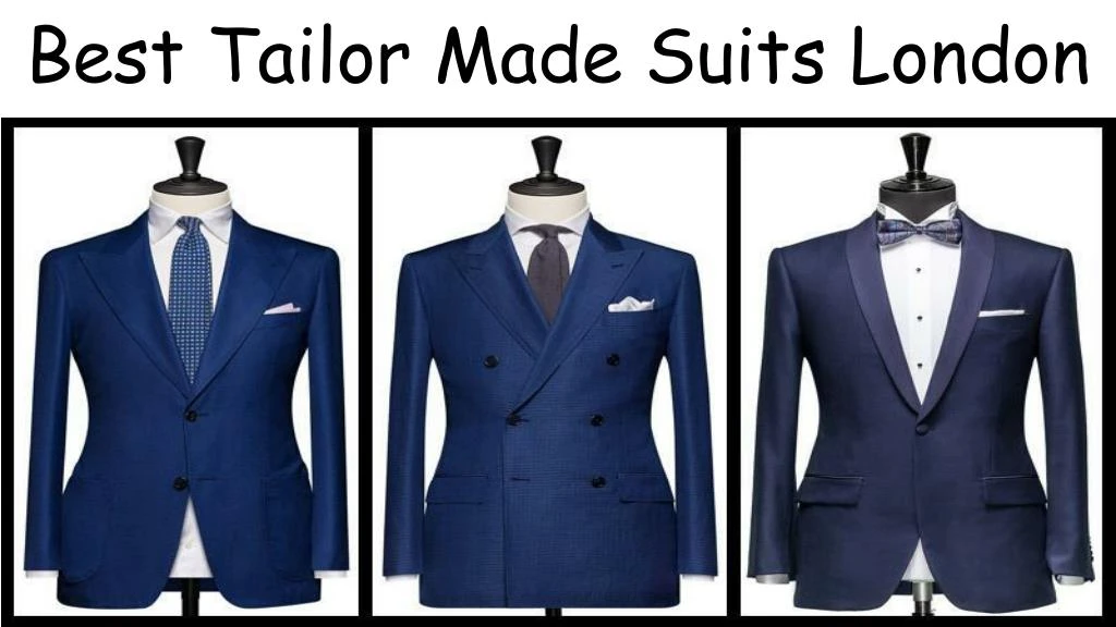 best tailor made suits london n.
