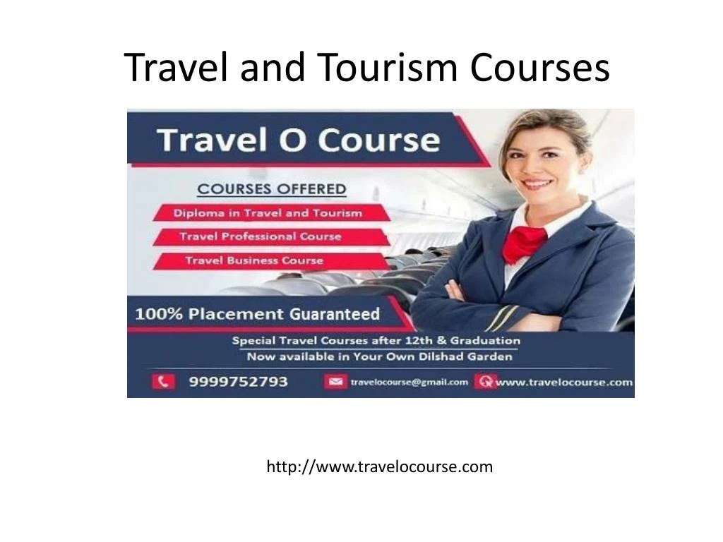 travel and tourism courses n.
