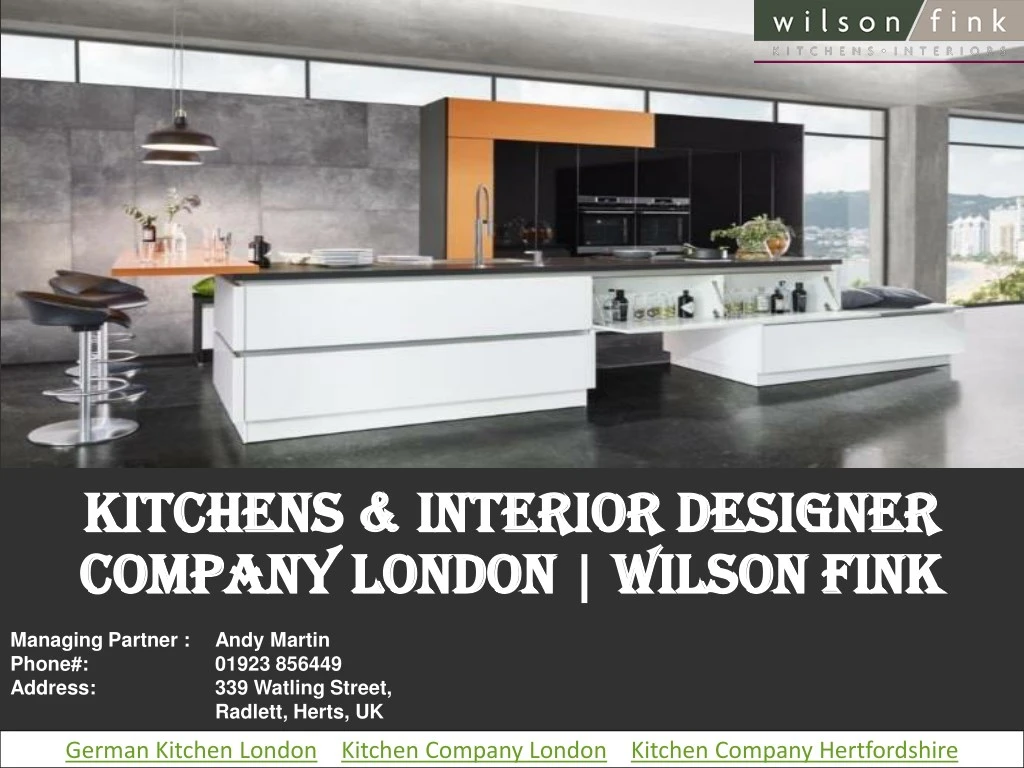 Ppt Best Kitchen Company London Wilson Fink Powerpoint