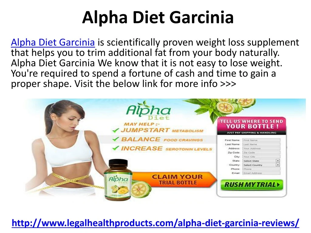 alpha diet garcinia n.