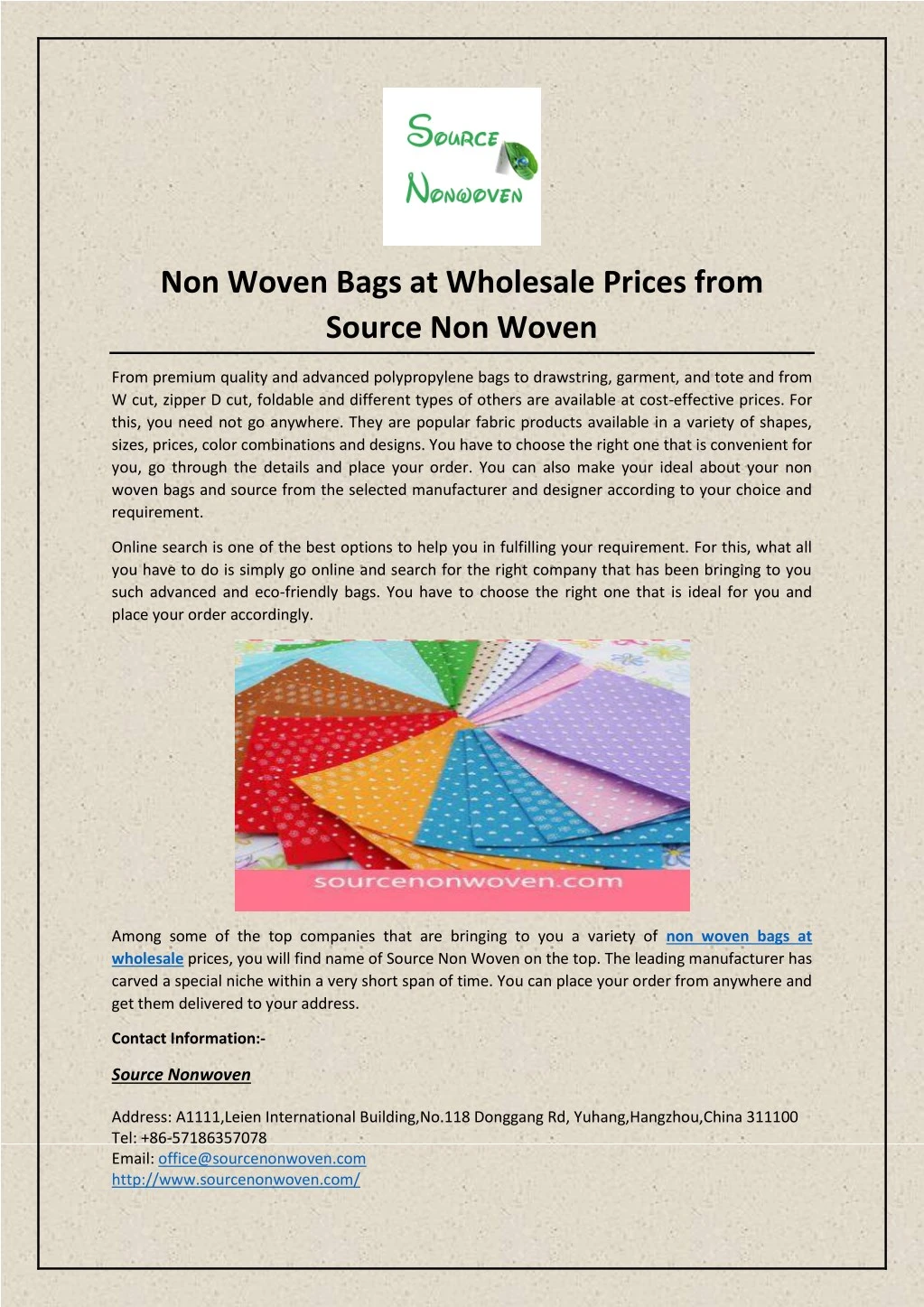 woven bags wholesale