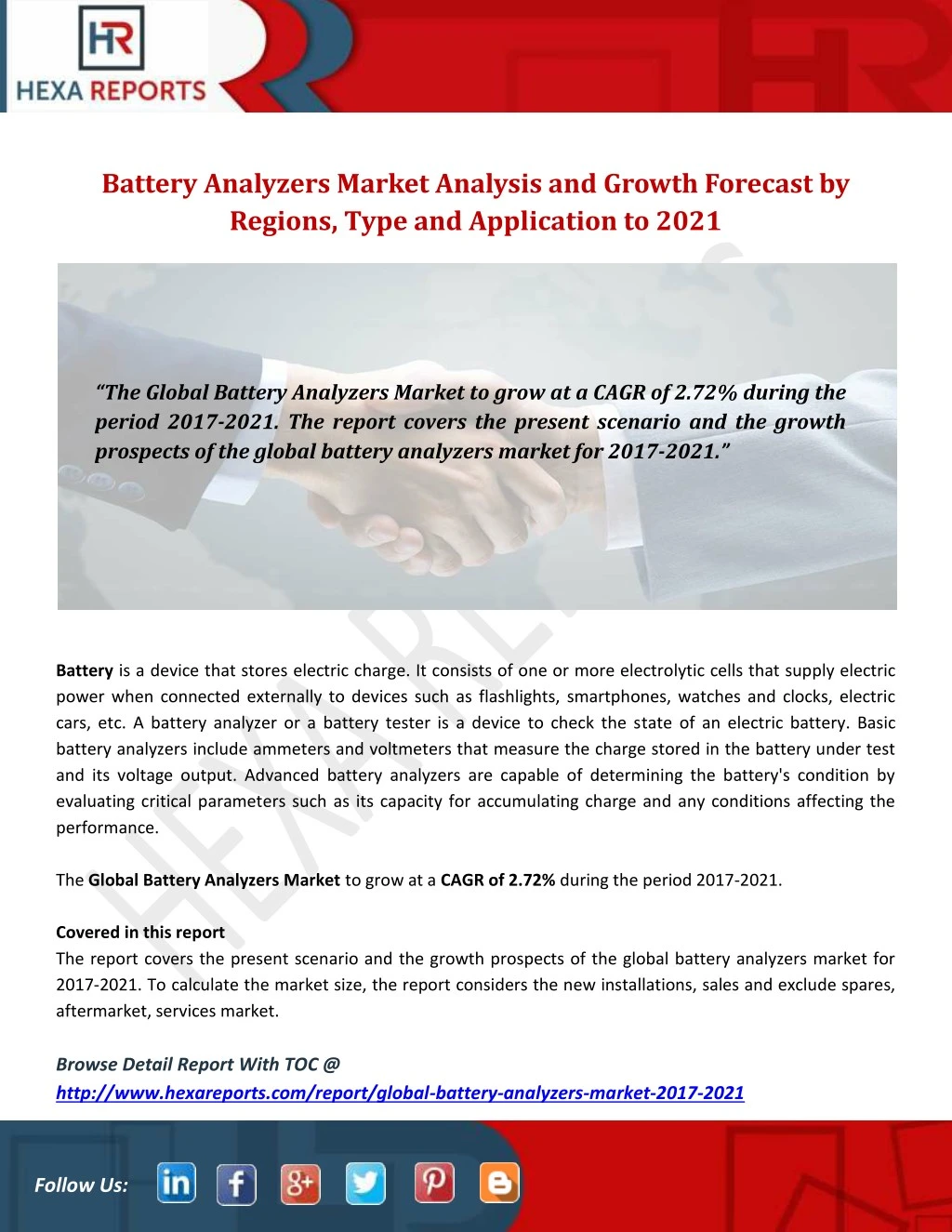 battery analyzers market analysis and growth n.