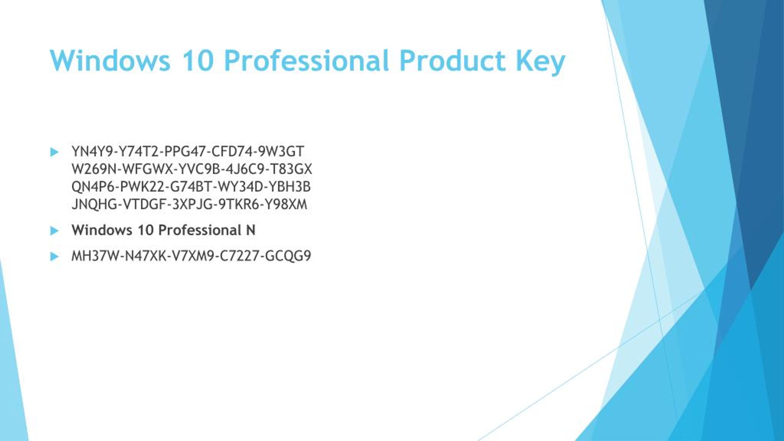 aktivasi windows 10 pro product key 2018