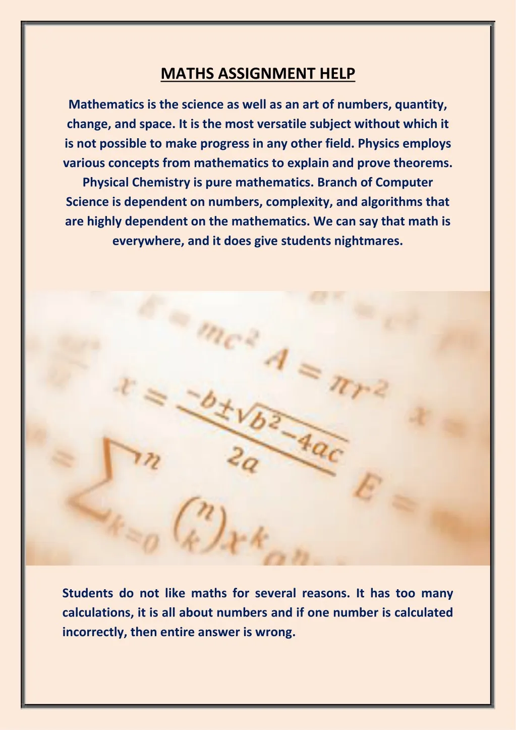 Maths presentation topics for class 10 picture