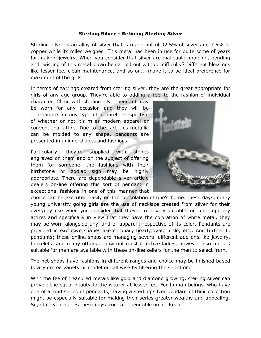 ppt sterling silver refining sterling silver powerpoint