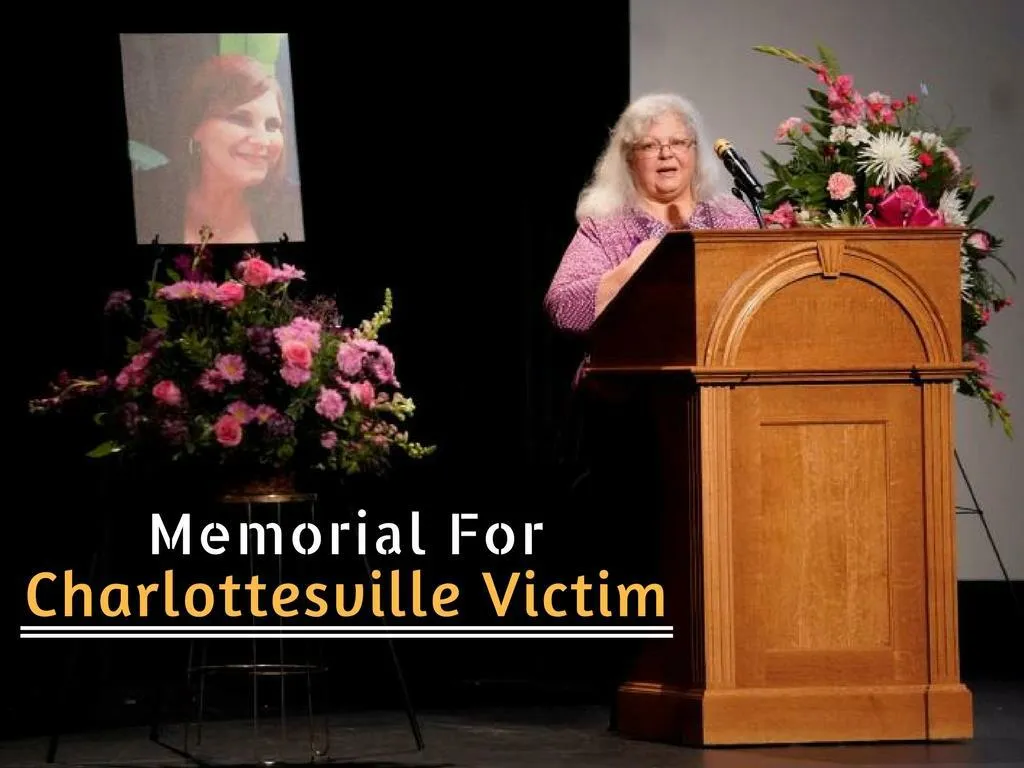 memorial for charlottesville victim n.