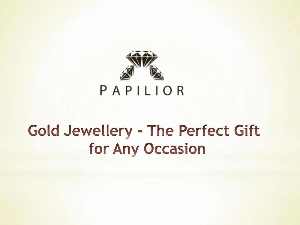 gold jewellery the perfect gift for any occasion n.