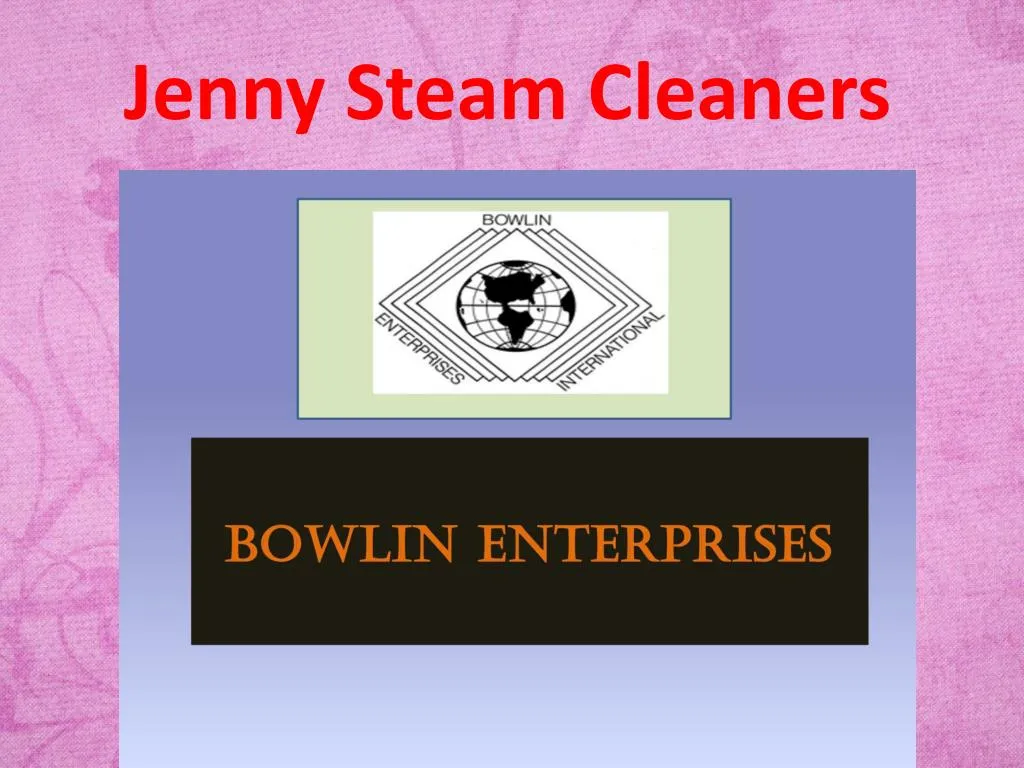 jenny steam cleaners n.